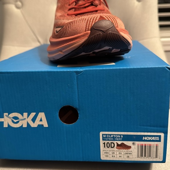 HOKA Clifton 9 Men’s Walking/Running Shoe Various Sizes 1127895/RERT NEW IN BOX - Picture 7 of 9